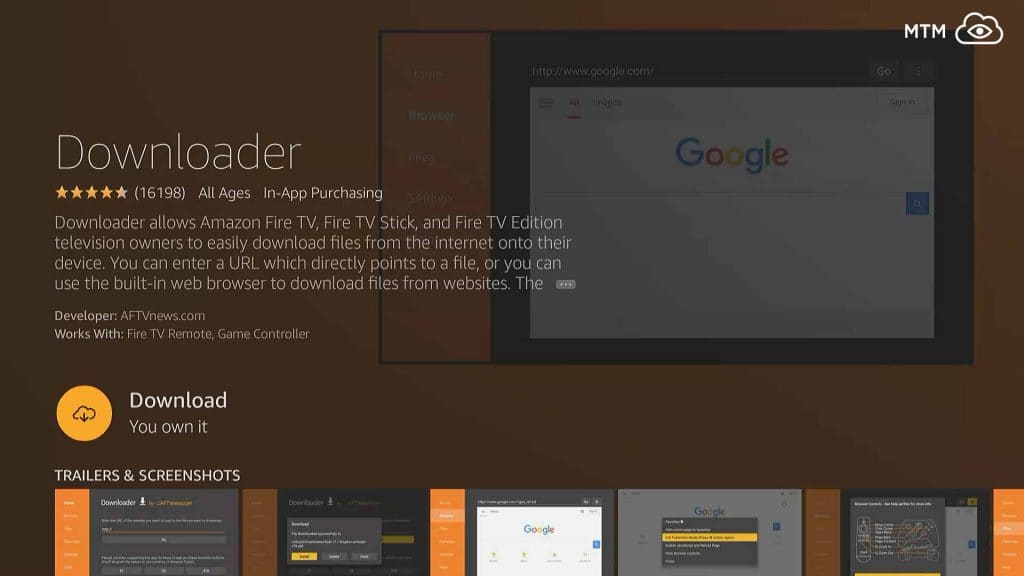 How to Jailbreak the Firestick? Download and Install the Free Downloader APK From Amazon App Store