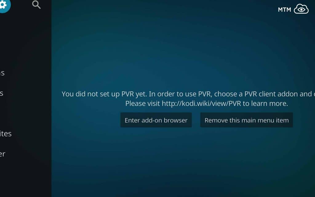 Kodi System Menu Visible Even When Firestick Zoomed In by Kodi