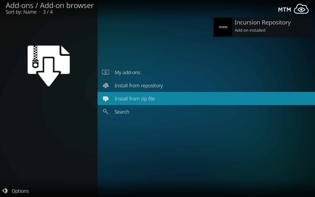 Incursion Repository for Kodi installed from addons4kodi