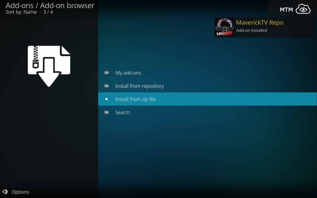 DejaVu Repo Add-on Installed