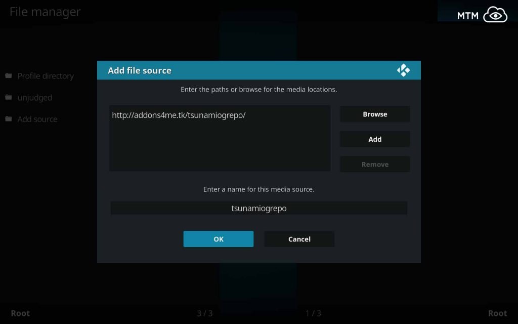 Install Tsunami OG Kodi 17.6 Krypton Video Streaming Addon for movies, tv shows and live sports