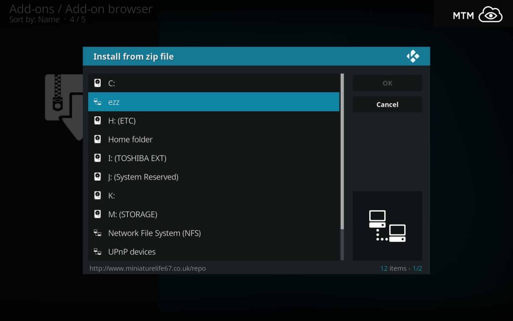 install plutonium build on kodi