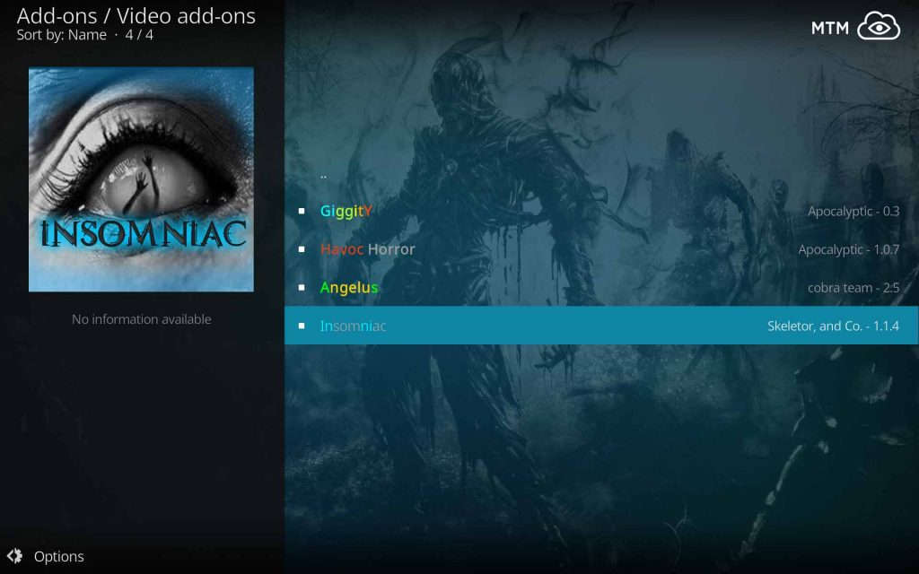 choose insomniac for live streaming 24/7 iptv channels
