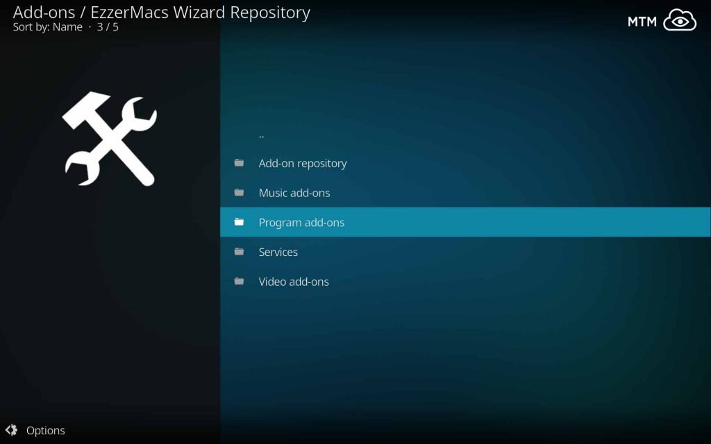 Enter Program add-ons within EzzerMacs Wizard Repo to find plutonium build wizard