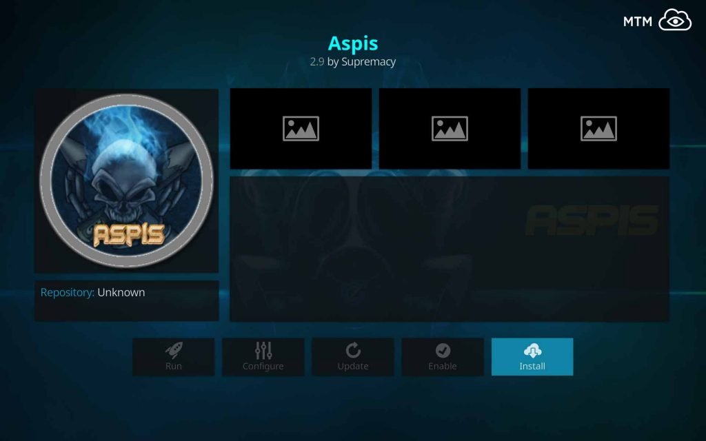 Click to Install Aspis by Supremacy