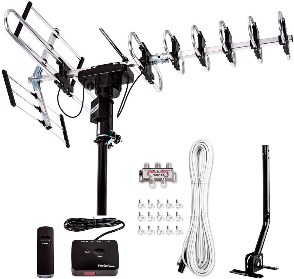  Five Star Outdoor Digital Amplified HDTV Antenna