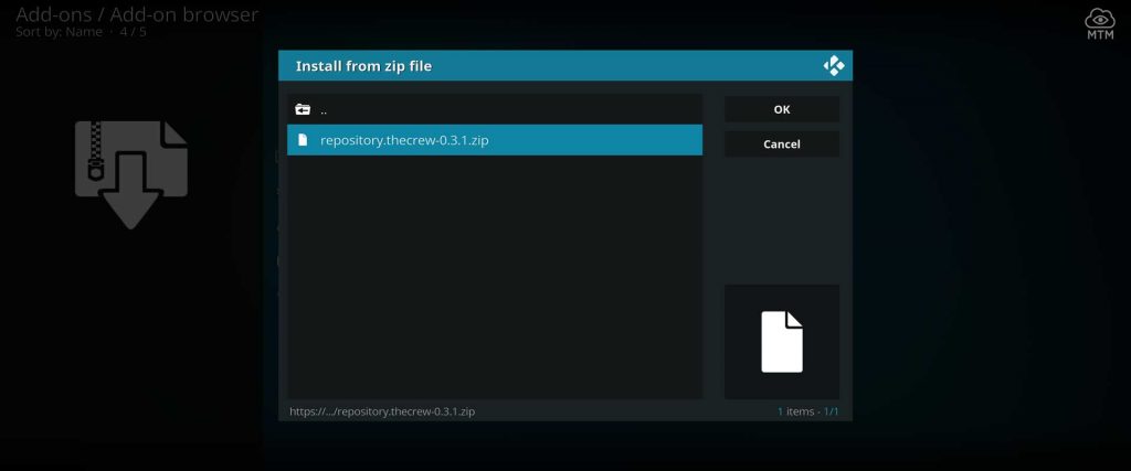 crew kodi addon repo zip file