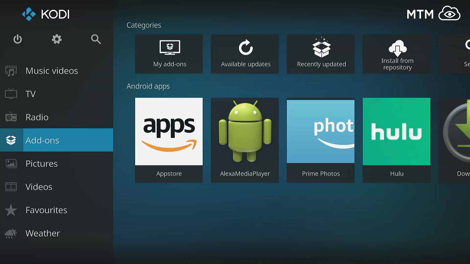 how to install kodi addons exodus on android tablet