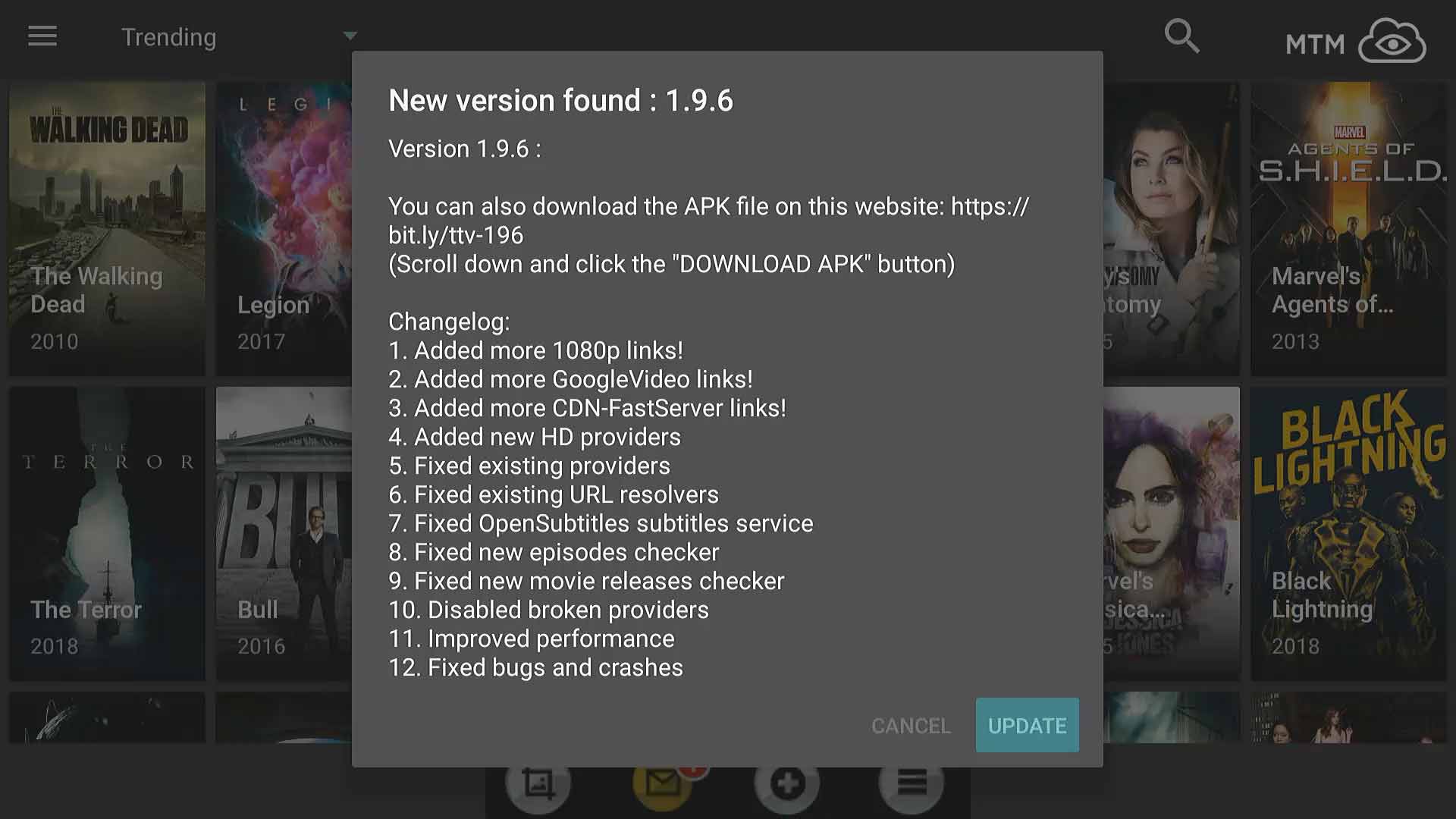 Terrarium TV 1.9.6 APK Updated App Released April 3 | MTM