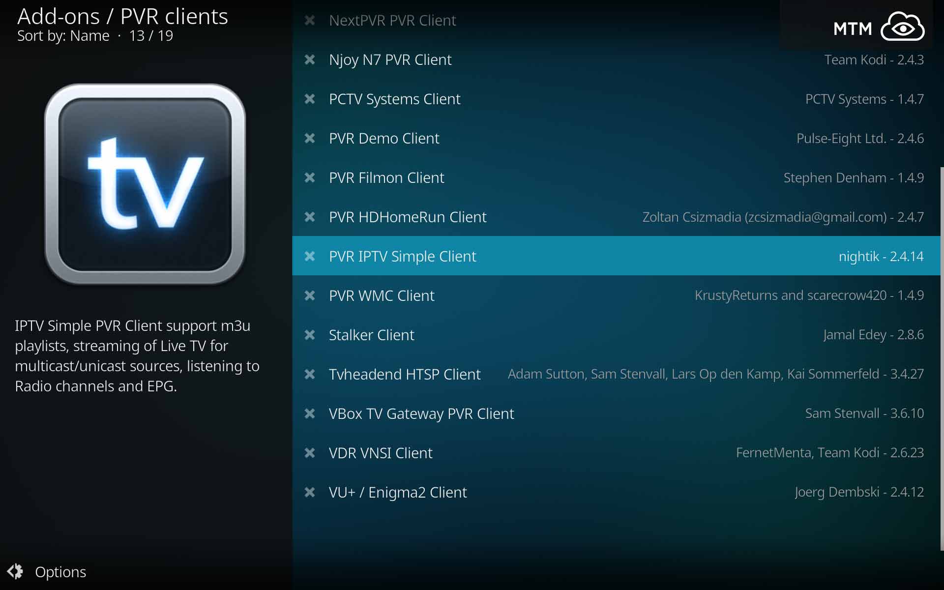 Kodi Simple Client Pvr Addon Iptv M3u Playlist Url 2021