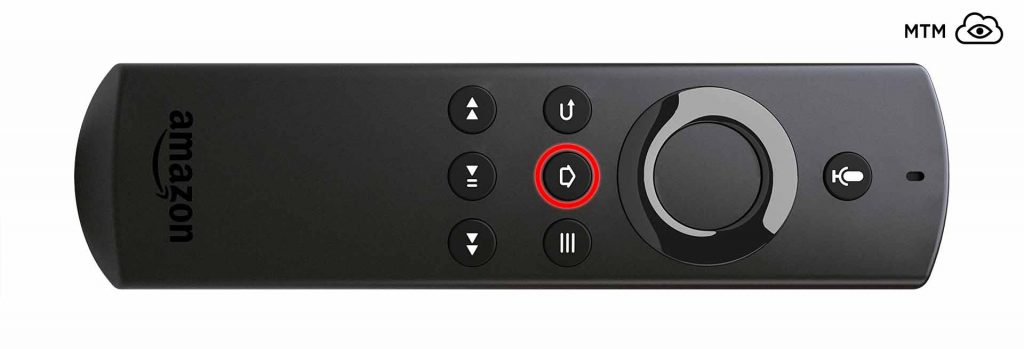 Fire TV Remote Control Home Button Location