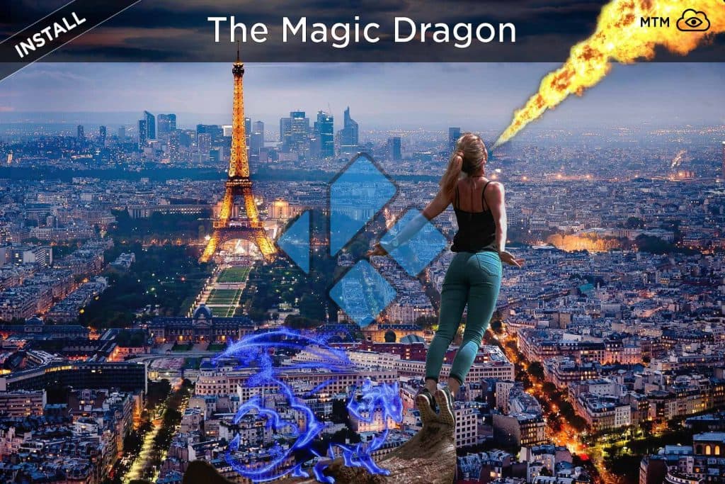 How to Install The Magic Dragon Kodi Addon Pyramid Alternative header image