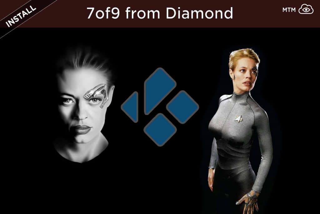 Come installare 7of9 Kodi Playlist Addon da Diamond Wizard Repo header image