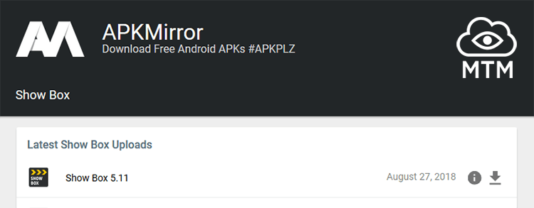 showbox apk 2019