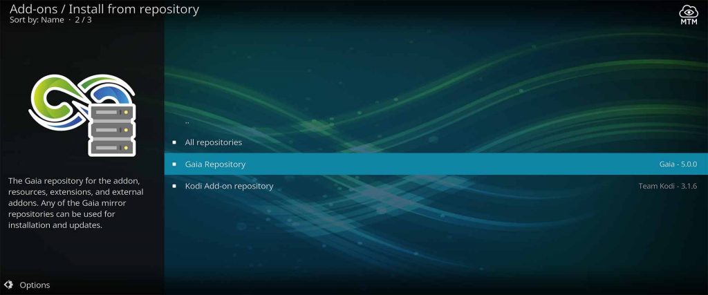 Enter the Gaia Repository 1 to Access the Bubbles Replacement Gaia Kodi Addon and More