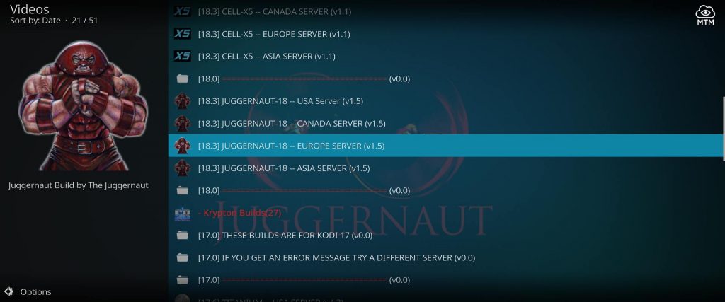 worldwide supreme builds server locations for juggernaut build