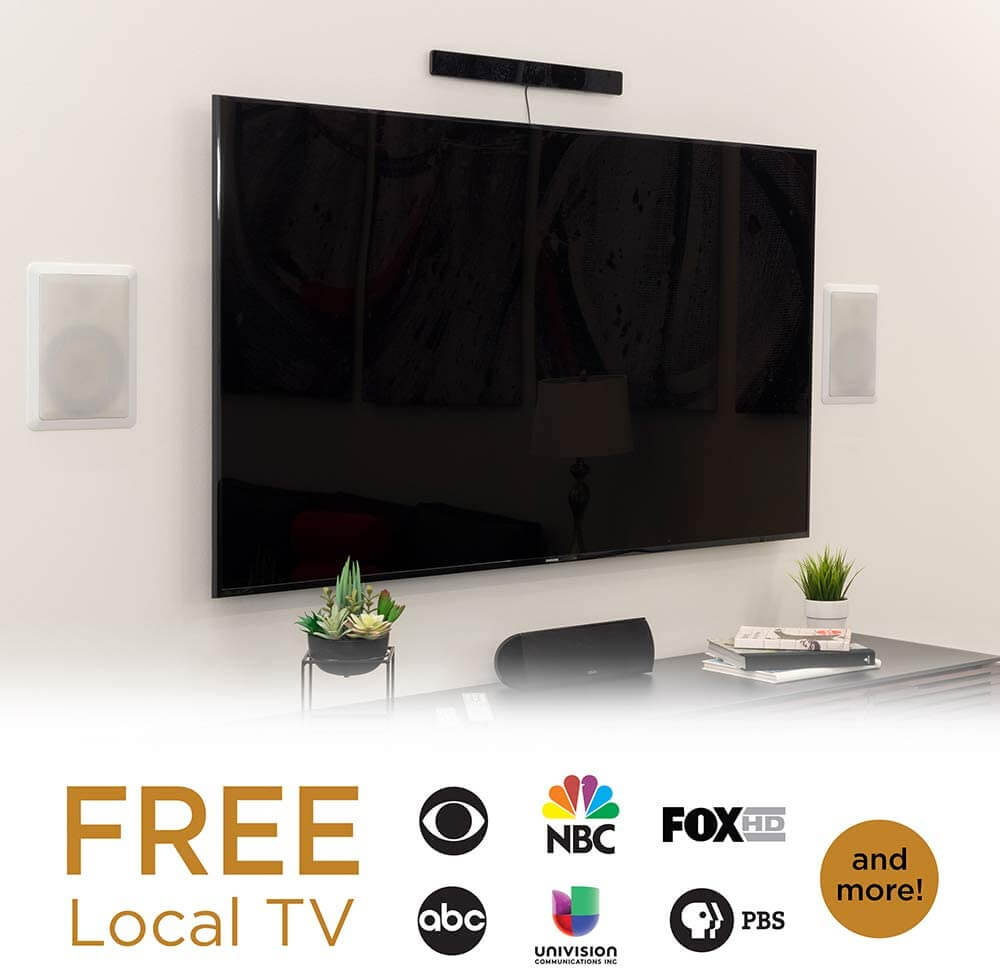Free local tv with antennas